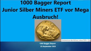 Silberaktien  Goldaktien  Junior Silber Miners ETF vor Mega Ausbruch [upl. by Ardnasxela500]