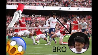 Red Card Soccer Arsenals Late Game Sweep vs Tottenham [upl. by Nomar]