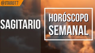 SAGITARIO HORÓSCOPO SEMANAL [upl. by Gallager]