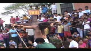 La Crucificcion de Jesus  Chulucanasmp4 [upl. by Soracco]