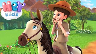 My Horsey  Horse Cartoons for Children  Kids Songs amp Nursery Rhymes  HeyKids [upl. by Undine]