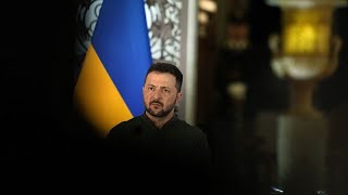 Tour di Zelensky nelle capitali europee per presentare il quotpiano della vittoriaquot dellUcraina [upl. by Llertram]