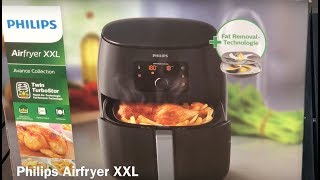 Philips Airfryer XXL  unboxing und Pommes machen [upl. by Davy]