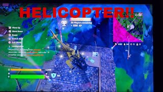 WE GOT A HELICOPTER GUYS FORTNITE [upl. by Alpheus]