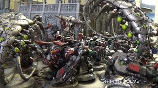 Necrons vs Orks Waaagh Ghazghkull 2500 [upl. by Troy37]