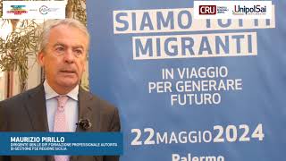 Maurizio Pirillo a “Siamo tutti migranti” organizzato dal CRU Sicilia [upl. by Nellie944]