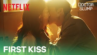 Going from rivals to lovers with a kiss  Doctor Slump Ep 10  Netflix ENG SUB [upl. by Enitsirt]