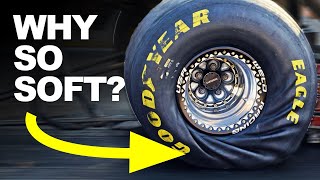 How Dragster Tyres Accelerate to 335 MPH in 36 Seconds [upl. by Soalokcin]