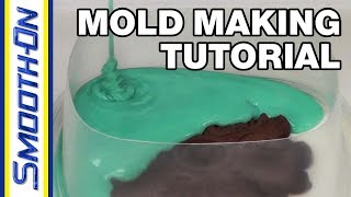 How To Make a Simple One Piece Silicone Mold  Pour On [upl. by Eba]