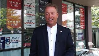 Dean Heller Interview in Reno 08 27 2020 At NVGOP amp TrumpVictory HQ in Reno NV after Speech [upl. by Natanhoj266]