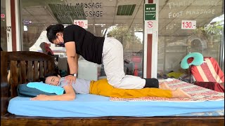 4 1 hour FULL BODY MASSAGE BY PROFESSIONAL FOR BACK NECK PAIN 🇹🇭 [upl. by Sorkin]