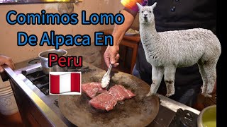 Lomo De Alpaca En Peru Lugares Increíbles [upl. by Carnes]