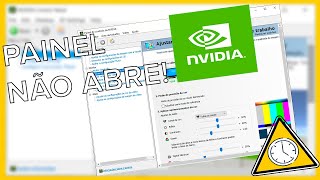 PAINEL DA NVIDIA NÃƒO ABRE COMO RESOLVER EM MENOS DE 1 MINUTO [upl. by Nilrac]