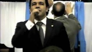 Pr Marco Feliciano Cantando  Além do Rio Azul no Centenário das Assémbleias de Deus [upl. by Orabla329]