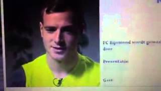 Celtic  John Guidetti singing The Huns are deed [upl. by Dnomasor553]