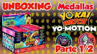 Nuevas Medallas Serie 1 YOMOTION I Parte 12 I Unboxing en español [upl. by Nnelg]