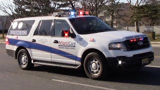 Atlanticare EMS ALS Medic Unit 132 Responding 11421 [upl. by Laehctim]