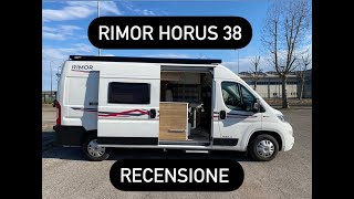 RECENSIONE DEL MIO VAN  RIMOR HORUS 38 [upl. by Jelks]