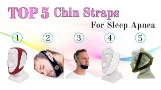 Top 5 Chin Straps for Sleep Apnea in 2022  Best Chin Strap Ever  Great Discount Going On [upl. by Aikrehs]