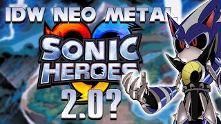 Sonic Heroes 20 Ian Flynns IDW Neo Metal Sonic Analysis [upl. by Teyut]