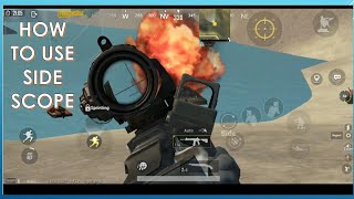 How to use side scope like pro player insane reflexes in PUBG mobile 0180 [upl. by Walden]