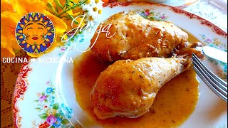 Pollo en Salsa de Naranja [upl. by Nilekcaj]