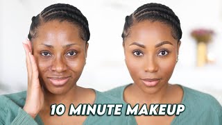 10  MINUTE EVERYDAY MAKEUP FOR WORK amp SCHOOL NO FALSE EYELASHES NO BAKING  BEGINNER FRIENDLY [upl. by Esdnyl]