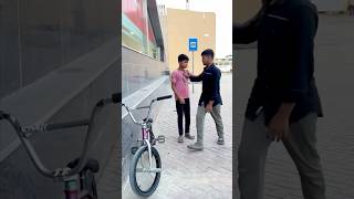 Jadu wali cycle 😱🔥 ytshorts funny irfanbmx comedy viral stunt magic cycle content bmx [upl. by Ruffo]