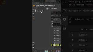load csv ke colab 1 csv googlecolab datascience dataanalyst [upl. by Murdoch]