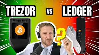 TREZOR vs LEDGER The Hardware Wallet Showdown [upl. by Nyrehtak]