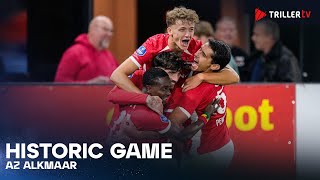 AZ ALKMAAR ALL 9 GOALS AGAINST HEERENVEEN  91 Eredivisie 2425 [upl. by Angelika]