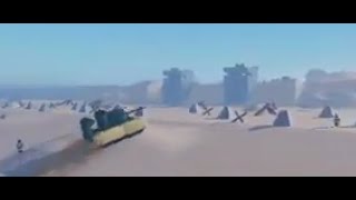 Roblox D Day battle 1 [upl. by Danyette]