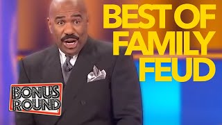 FUNNIEST ANSWERS On Family Feud With Steve Harvey [upl. by Cand]