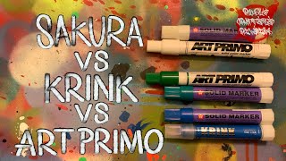 Streaker review Sakura VS Krink VS Art Primo [upl. by Allerbag]