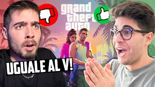 CHE DELUSIONE… REAGISCO AL TRAILER DI GTA6 CON EDOARDO JANNONE [upl. by Johann222]