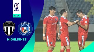 Terengganu FC 04 Sabah FC  LS24  Highlights Liga Super 2023 [upl. by Seow]