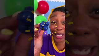 Meekahs Balloon Pop Challenge Will It Sink or Float shorts [upl. by Thadeus]