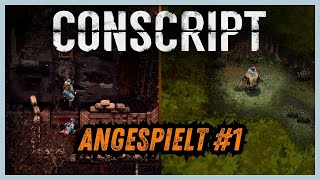 Conscript Deutsch  Vom Grabenkampf ins Paradies  Erste Stunde Gameplay  Lets Play [upl. by Thaddus]