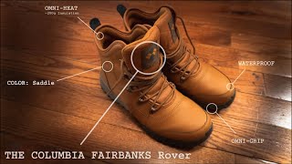 The best hiking boot  Columbia Fairbanks Omni Heat Waterproof Hiking Boot  Gear Review [upl. by Eednil269]