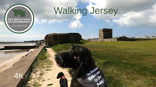 Bus to Gorey Pier  Hike to La Rocque Part 2 jersey virtualhike walking [upl. by Nitsyrk]