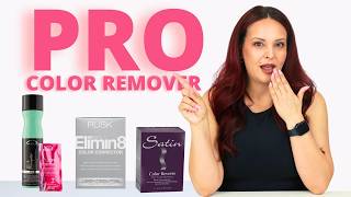 I Tested Professional Hair Color Removers  Which One Actually Works [upl. by Joellyn]