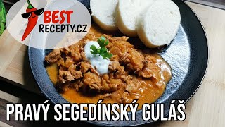 SEGEDÍNSKÝ GULÁŠ🌶JAK PŘIPRAVIT NEJLEPŠÍ SEGEDÍNSKÝ GULÁŠ SE SMETANOU🔝 [upl. by Ahsiema]