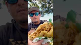 Fresh Venezuelan Arepas from Guaiqueri food wagon🤤🤤 this was amazing venezuelanfood arepa [upl. by Aikem542]