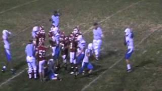 East Liverpool Potters at Struthers High School Football Brian Beverly forced fumble [upl. by Mccurdy]