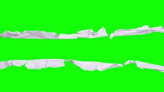 paper tear transitions  green screen 4k [upl. by Bathsheeb]