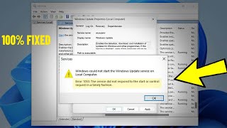 Error 1053 The service did not respond to the start or control request in a timely fashion  FIXED ✅ [upl. by Nahsin]