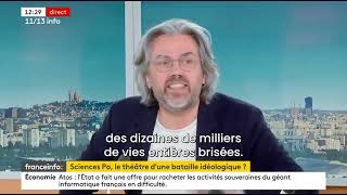 Aymeric Caron PULVÉRISE violemment les journalistes de France Info sur Gaza [upl. by Yhtommit]