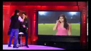 Leaked IPL Anchors Archana and Sameer Romantic Talk In Shooting [upl. by Bomke]