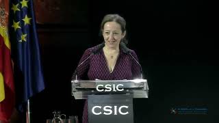 Eloísa del Pino inaugura las VIII Jornadas Científicas El CSIC en la Escuela [upl. by Griffith]