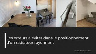 10 Erreurs demplacement à éviter lorsquon installe un radiateur à rayonnement infrarouge [upl. by Asor]